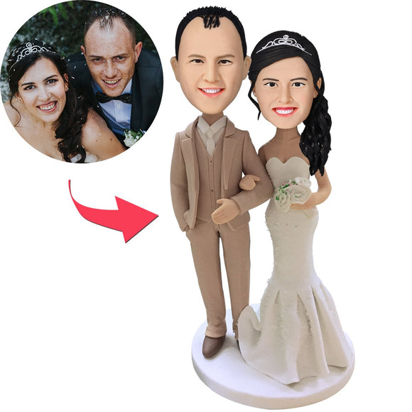 Custom Bobbleheads for Wedding | Bobble Head Custom | Custom Bobble Head Dolls