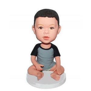 Baby Seat On The Floor Custom Bobblehead