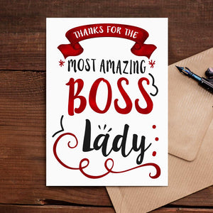 MOST AMAZING BOSS LADY Gifts for Boss