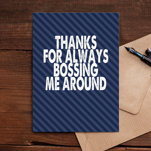 Gifts Card for Boss